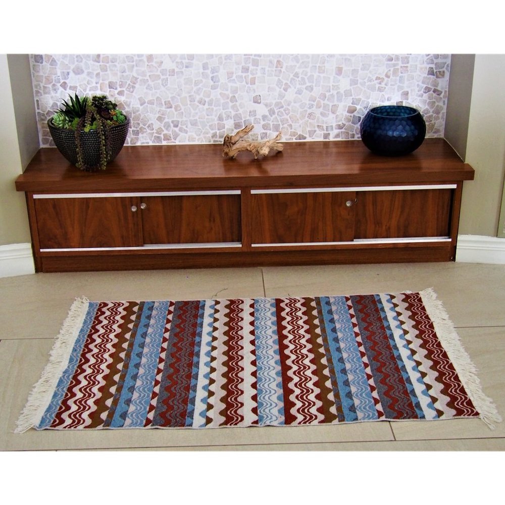 Reversible Turkish Accent Rug - 48" x 32"